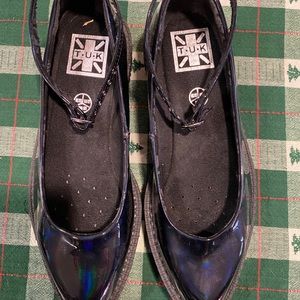 Tuk Size 8 Mary Janes flatform/platform creeper